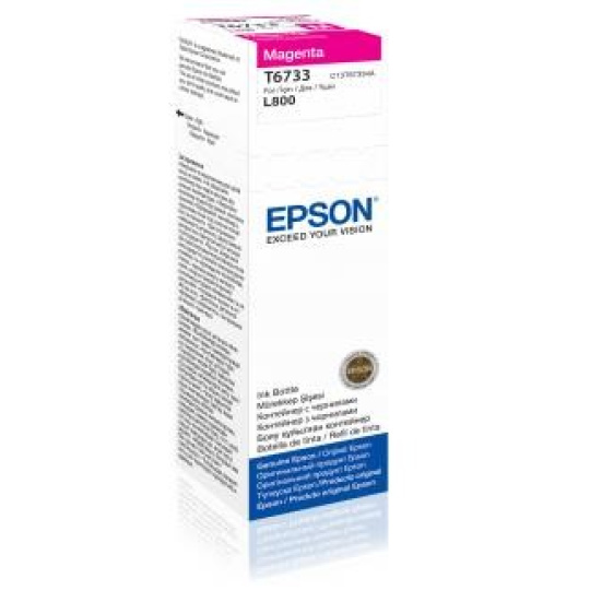 EPSON ink bar T6733 Magenta ink container 70ml pro L800/L1800