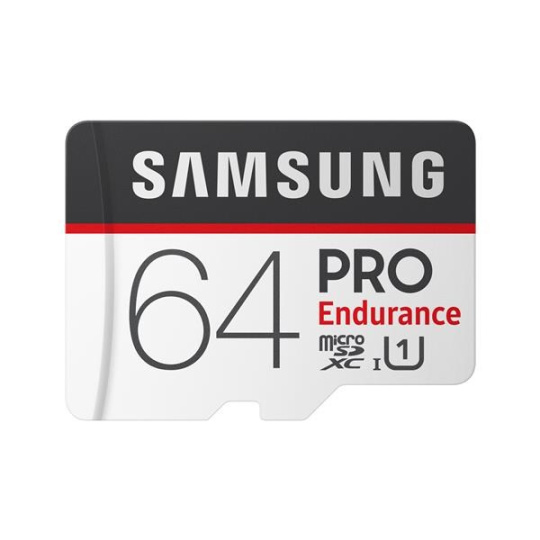 Samsung micro SDXC karta 64GB PRO Endurance + SD adaptér