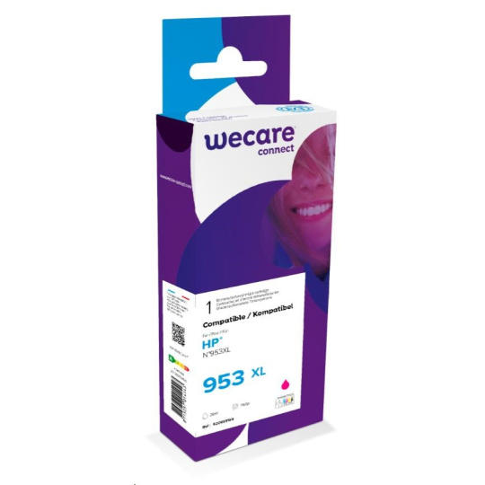 WECARE ARMOR cartridge pro HP OfficeJet Pro 8218, 8710, 8720, 8730, 8740 červená 26ml (953XL)