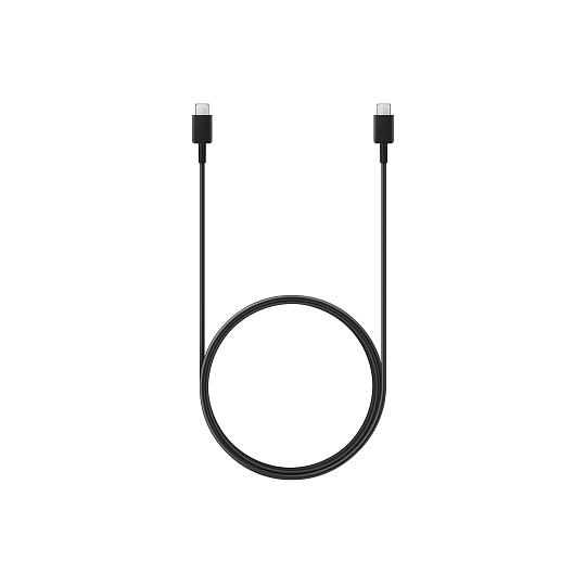 Cable Samsung EP-DX510 - USB cable black, 1.8 m - 24 pin USB-C (M) to 24 pin USB-C (M), EU Cable Samsung EP-DX510 - USB cable black, 1.8 m - 24 pin USB-C (M) to 24 pin USB-C (M), EU