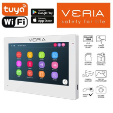 Veria LCD monitor videotelefonu  3001-W bílý