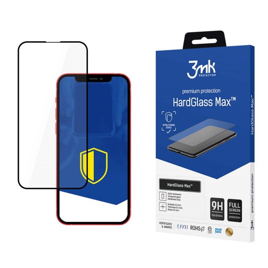 3mk HardGlass MAX Black pro Apple iPhone 13