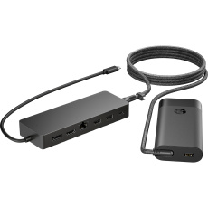 Bazar - HP Universal USB-C Hub and Laptop Charger Combo-EURO - rozbaleno