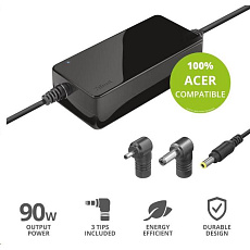 BAZAR - TRUST napájecí adaptér MAXO pro notebooky ACER 90W, vč. koncovek - poškozený obal BAZAR - TRUST napájecí adaptér MAXO pro notebooky ACER 90W, vč. koncovek - poškozený obal