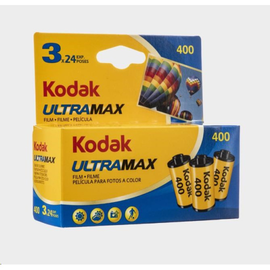 Kodak 135 Ultramax Carded 400-24x3