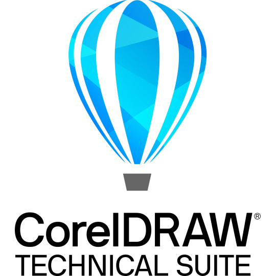 CorelDRAW Technical Suite 2025 3D CAD Business Perpetual License (incl. 1 Yr CorelSure Maintenance)(51-250)