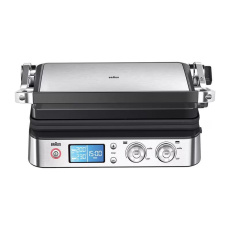 Braun MultiGrill 9 kontaktní gril, 2000 W, 2 teplotní zóny, miska na tuk