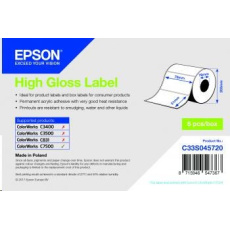 Epson label roll, normal paper, 76x51mm