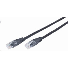 GEMBIRD kabel patchcord Cat5e UTP 5m, černý