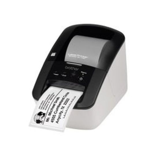BAZAR - BROTHER tiskárna štítků QL-700 - 62mm, termotisk, USB, Profesionální Tiskárna Štítků - poškozený obal