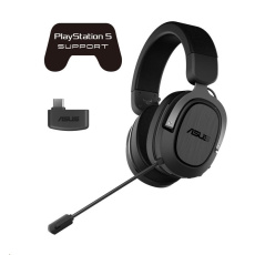 ASUS sluchátka TUF GAMING H3 WIRELESS, Gaming Headset, gun metal