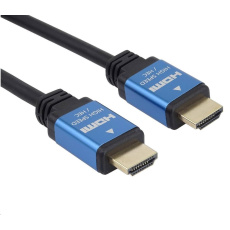 PREMIUMCORD Kabel HDMI - Ultra HDTV, 3m (kovové, zlacené konektory)