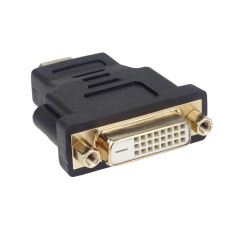 PremiumCord adaptér HDMI A - DVI-D M/F, pozlacené konektory