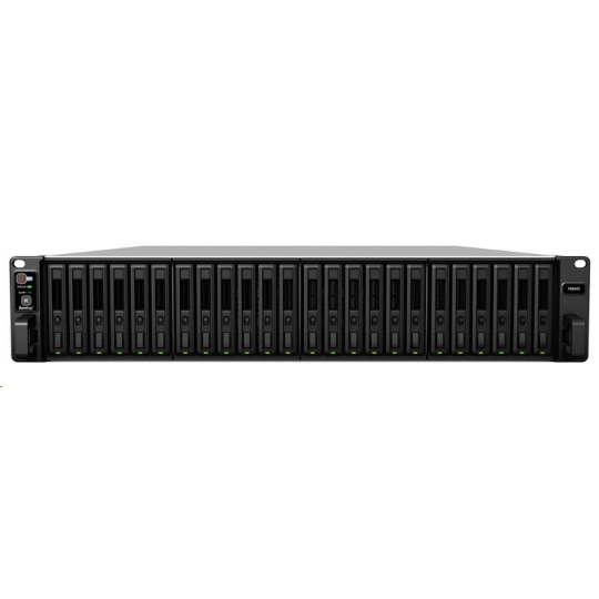 Synology FS6400 FlashStation (2x8C/XeonSilver4110/2,1-3GHz/32GBRAM/24xSATA,SAS/2xUSB3.2/2x1GbE/2x10GbE/2xPCIe/RP)