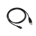 C-TECH kabel USB 2.0 AM/Micro, 2m, černý