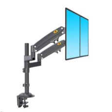 Kancelářský držák 2 monitorů Fiber Mounts H180B