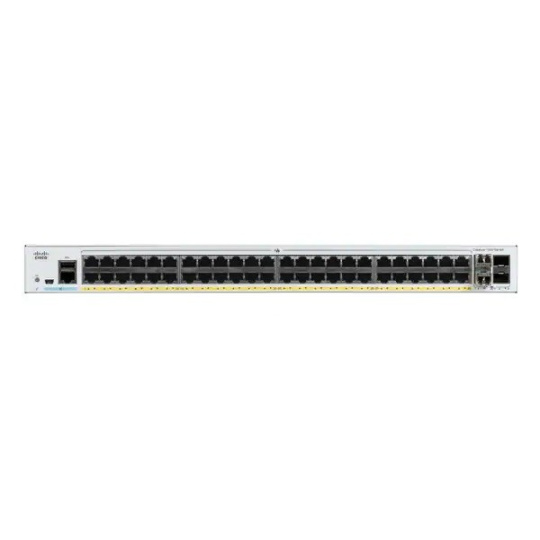 Cisco Catalyst C1000-48FP-4G-L, 48x10/100/1000, 4xSFP, PoE - REFRESH