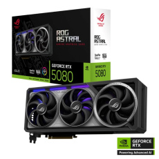ASUS VGA NVIDIA GeForce RTX 5080 ROG ASTRAL 16GB, 16GB GDDR7, 3xDP, 2xHDMI ASUS VGA NVIDIA GeForce RTX 5080 ROG ASTRAL 16GB, 16GB GDDR7, 3xDP, 2xHDMI