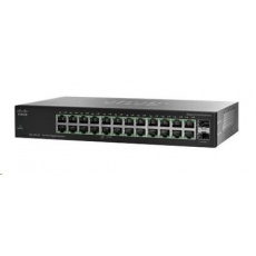 Cisco switch SG112-24, 22x10/100/1000, 2xGbE SFP/RJ-45 Cisco switch SG112-24, 22x10/100/1000, 2xGbE SFP/RJ-45