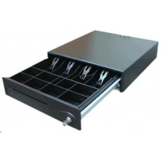 FEC pokladní zásuvka POS-420 vč. kabelu 24V, RJ12, pro tiskárny, černá (pro EPSON, STAR, ...) FEC pokladní zásuvka POS-420 vč. kabelu 24V, RJ12, pro tiskárny, černá (pro EPSON, STAR, ...)