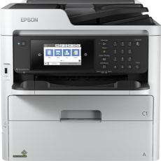 BAZAR - EPSON tiskárna ink WorkForce Pro WF-C579RDWF, RIPS, 4v1, A4, 24ppm, Ethernet, WiFi (Direct), Duplex - Poškozený