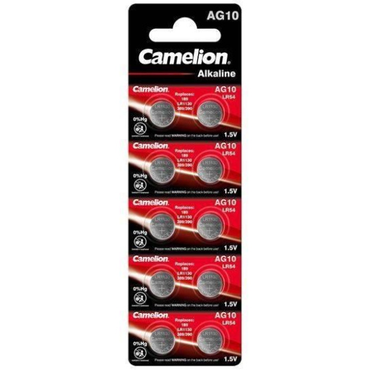 Camelion AG 10-389 alk. (LR54, 1130) 10pack Camelion AG 10-389 alk. (LR54, 1130) 10pack