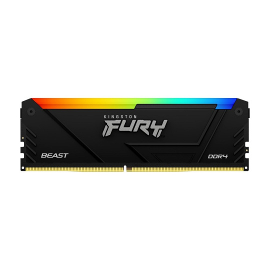 KINGSTON DIMM DDR4 16GB 2666MT/s CL16 FURY Beast RGB