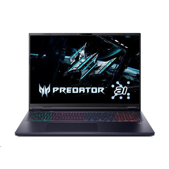 ACER NTB Predator Helios Neo 18 AI (PHN18-72-97RV),Ultra 9 275HX,18"WQXGA,32GB,1TB SSD,RTX 5060,Linux,Black ACER NTB Predator Helios Neo 18 AI (PHN18-72-97RV),Ultra 9 275HX,18"WQXGA,32GB,1TB SSD,RTX 5060,Linux,Black