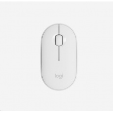 Logitech Pebble Wireless Mouse M350, světle šedá