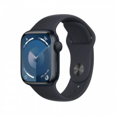 APPLE Watch Series 9 GPS 45mm Midnight Aluminium Case with Midnight Sport Band - S/M