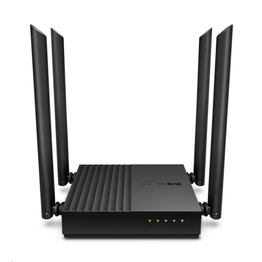 BAZAR - TP-Link Archer C64 OneMesh/EasyMesh WiFi5 router (AC1200, 2,4GHz/5GHz, 4xGbELAN, 1xGbEWAN) - Poškozený obal (Kom BAZAR - TP-Link Archer C64 OneMesh/EasyMesh WiFi5 router (AC1200, 2,4GHz/5GHz, 4xGbELAN, 1xGbEWAN) - Poškozený obal (Kom