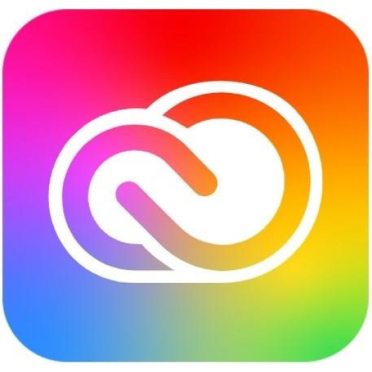 Adobe Creative Cloud for teams All Apps MP ML (+CZ) COM NEW 1 User, 12 Months, Level 2, 10-49 Lic