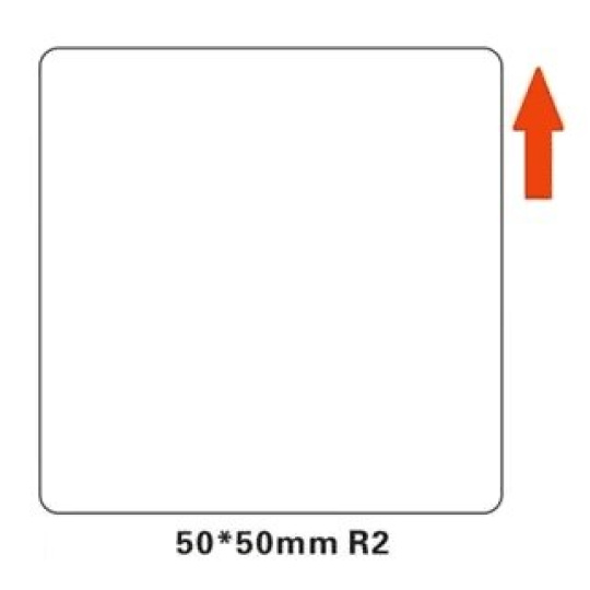 Niimbot štítky R 50x50mm 150ks White pro B21, B21S, B3S, B1