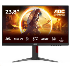 AOC MT 23,8" 24G4HA - 1920x1080,IPS,200Hz,2xHDMI,1xDP,Repro,Pivot AOC MT 23,8" 24G4HA - 1920x1080,IPS,200Hz,2xHDMI,1xDP,Repro,Pivot