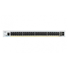 Cisco Catalyst C1000-48P-4G-L, 48x10/100/1000, 4xSFP, PoE - REFRESH