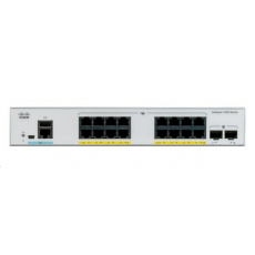 Cisco Catalyst C1000-16P-2G-L, 16x10/100/1000, 2xSFP, PoE - REFRESH