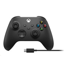 Xbox Wireless Controller černý + USB-C kabel Xbox Wireless Controller černý + USB-C kabel