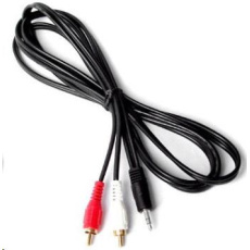 PREMIUMCORD Kabel Jack 2.5mm stereo - 2x Cinch M 2m PREMIUMCORD Kabel Jack 2.5mm stereo - 2x Cinch M 2m
