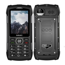 EVOLVEO StrongPhone H1, vodotěsný odolný Dual SIM telefon, černo-šedá EVOLVEO StrongPhone H1, vodotěsný odolný Dual SIM telefon, černo-šedá