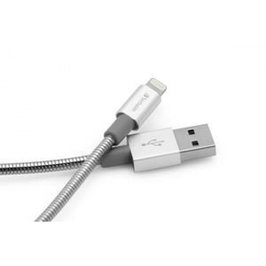 VERBATIM kabel Lightning Sync & Charge Cable 100cm (Silver)