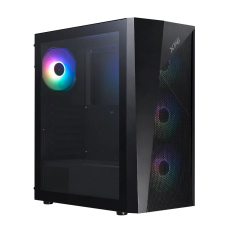 BAZAR - ADATA XPG case LANDER 500 Mid-Tower, bez zdroje, 4x 120mm ARGB Fan, Černá - Poškozený obal (Komplet)