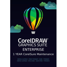 CorelDRAW Graphics Suite Perpetual Education 1Y CorelSure Maintenance (51-250) (Windows/MAC)