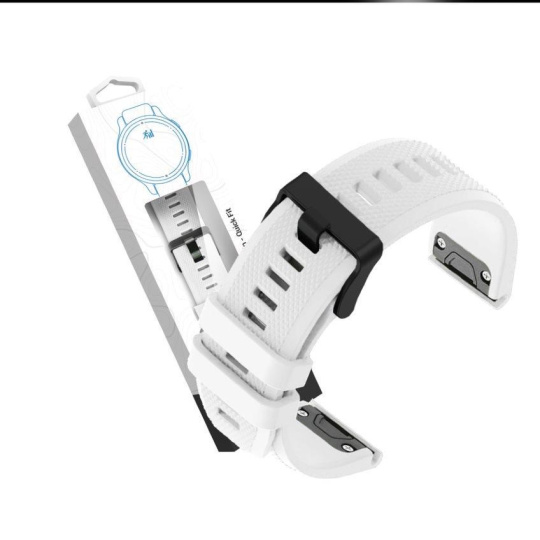 RhinoTech řemínek pro Garmin QuickFit sportovní silikonový 26mm bílý RhinoTech řemínek pro Garmin QuickFit sportovní silikonový 26mm bílý