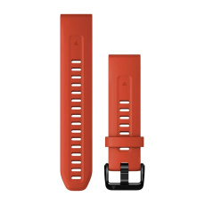 Řemínky QuickFit® 20 Červený silikon Řemínky QuickFit® 20 Červený silikon