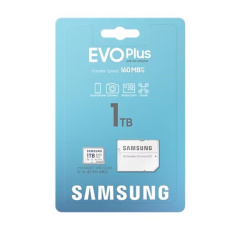 Samsung micro SDXC karta 1 TB EVO Plus + SD adaptér Samsung micro SDXC karta 1 TB EVO Plus + SD adaptér