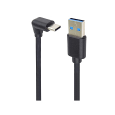 PremiumCord Kabel USB typ C/M zahnutý konektor 90° - USB 3.0 A/M, 50cm PremiumCord Kabel USB typ C/M zahnutý konektor 90° - USB 3.0 A/M, 50cm