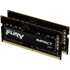 KINGSTON SODIMM DDR4 32GB (Kit of 2) 3200MT/s CL20 FURY Impact KINGSTON SODIMM DDR4 32GB (Kit of 2) 3200MT/s CL20 FURY Impact