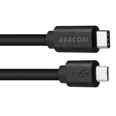 AVACOM datový a nabíjecí kabel USB Type-C - Micro USB, 100cm, černá AVACOM datový a nabíjecí kabel USB Type-C - Micro USB, 100cm, černá