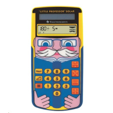 TEXAS Instrument kalkulačka - Little Professor Solar Kapesní grafická kalkulačka vícebarevná