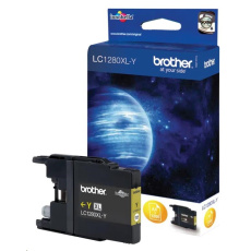 BROTHER INK LC-1280XLY Ink žlutý pro MFC-J6910DW, 1 200 str. BROTHER INK LC-1280XLY Ink žlutý pro MFC-J6910DW, 1 200 str.